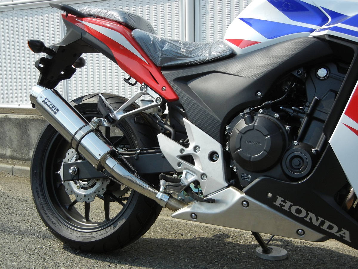 2013-2015 CBR400R【EBL-NC47】SLIP-ON ※ 400X/CB400Fと品番共通品