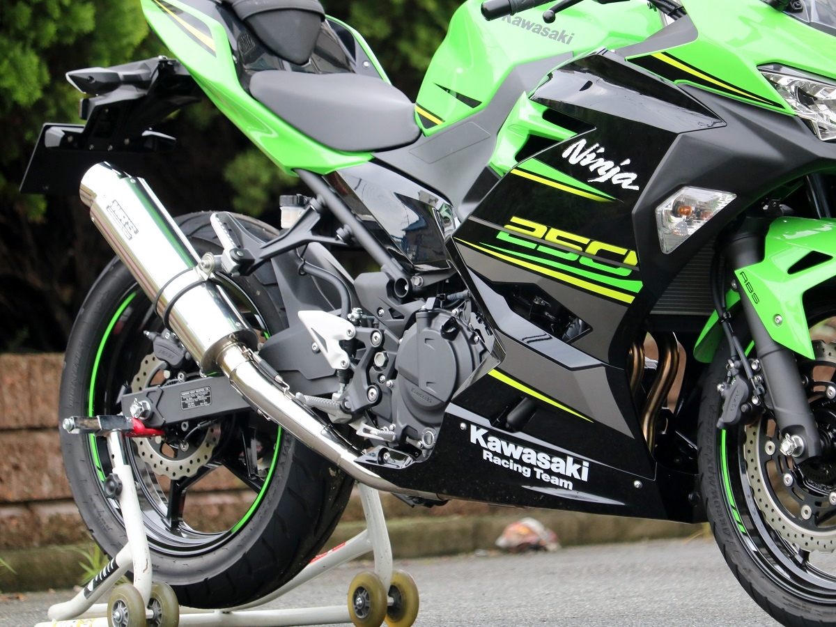 18 新型ninja250 2bk Ex250p Full Exhaust ダブルアールズ