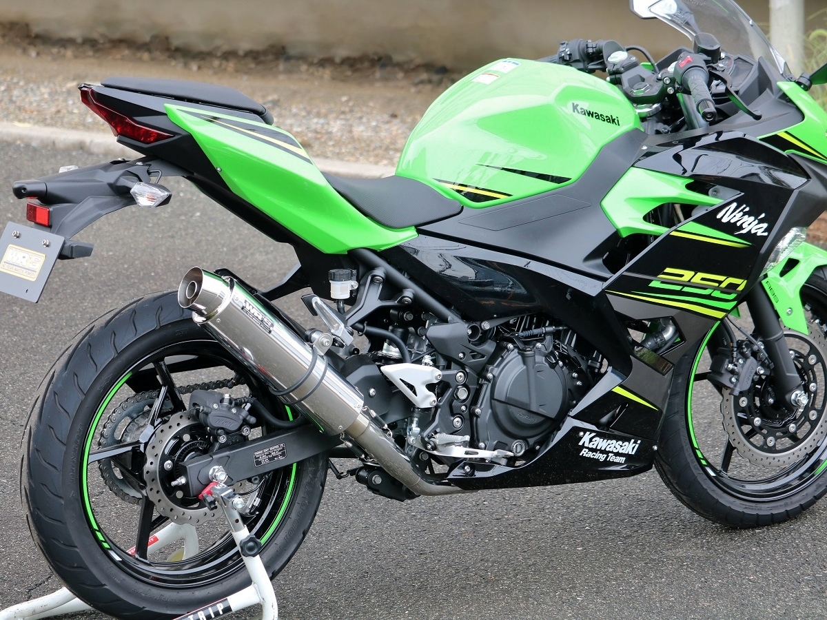 18 新型ninja250 2bk Ex250p Full Exhaust ダブルアールズ