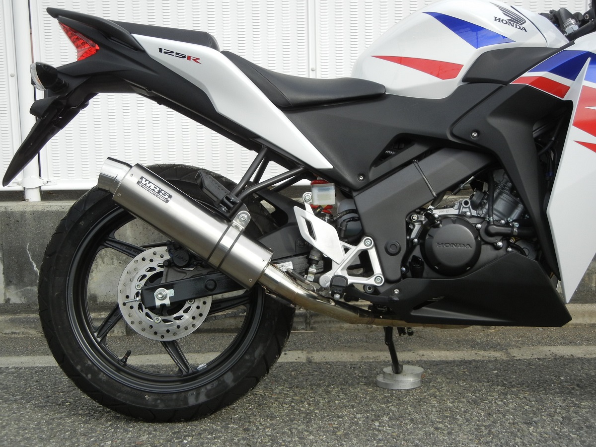 Cbr125r Ebj Jc50 Full Exhaust ラウンドタイプは販売終了 ダブルアールズ