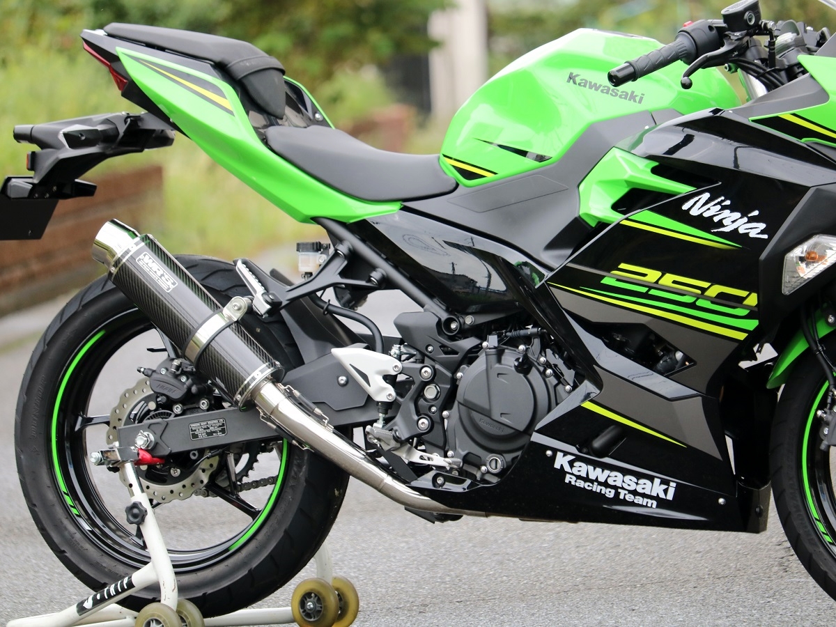 18 新型ninja250 2bk Ex250p Full Exhaust ダブルアールズ