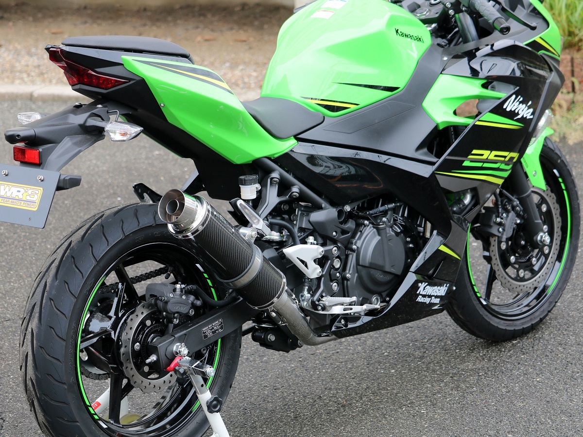 18 新型ninja250 2bk Ex250p Full Exhaust ダブルアールズ